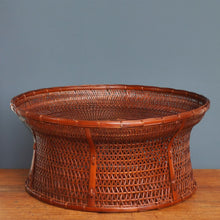 Load image into Gallery viewer, Bamboo basket &quot;Drum basket&quot; (Brown)(S)
