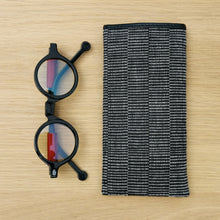 Load image into Gallery viewer, Eyeglass Case (Cotton/Black)
