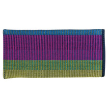 Load image into Gallery viewer, Eyeglass Case (Tropical stripe/Navy)
