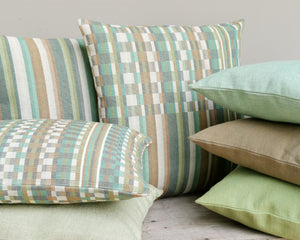 Cushion cover (Pale green)(lumbar)