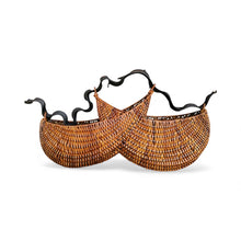 Load image into Gallery viewer, Rattan basket "Howdah" (L)
