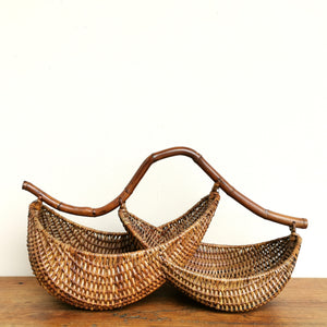 Rattan basket "Howdah" (S)