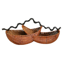 Load image into Gallery viewer, Rattan basket "Howdah" (L)
