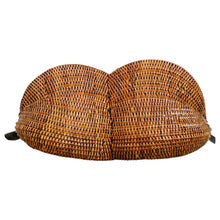 Load image into Gallery viewer, Rattan basket &quot;Howdah&quot; (L)
