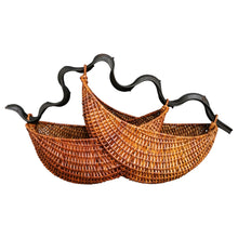 Load image into Gallery viewer, Rattan basket &quot;Howdah&quot; (M)
