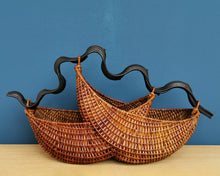 Load image into Gallery viewer, Rattan basket &quot;Howdah&quot; (M)
