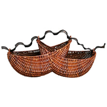 Load image into Gallery viewer, Rattan basket &quot;Howdah&quot; (S)

