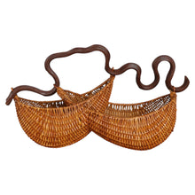 Load image into Gallery viewer, Rattan basket "Howdah" (S)
