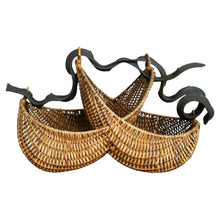 Load image into Gallery viewer, Rattan basket &quot;Howdah&quot; (S)
