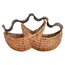 Load image into Gallery viewer, Rattan basket &quot;Howdah&quot; (S)
