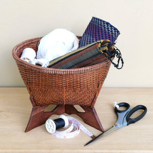 Karen sewing basket