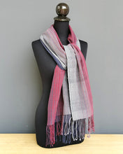 Load image into Gallery viewer, Shawl "Colour Gradation" (Grey)
