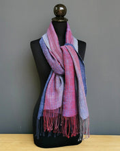 Load image into Gallery viewer, Shawl "Colour Gradation" (Blue)
