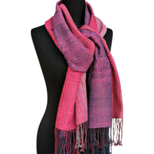 Load image into Gallery viewer, Shawl "Colour Gradation" (Rose pink)
