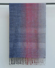 Load image into Gallery viewer, Shawl "Colour Gradation" (Light blue)
