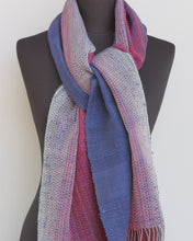 Load image into Gallery viewer, Shawl "Colour Gradation" (Navy)
