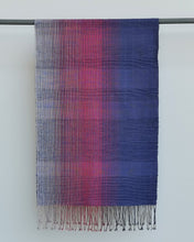 Load image into Gallery viewer, Shawl "Colour Gradation" (Navy)
