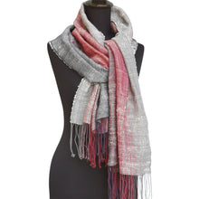 Load image into Gallery viewer, Shawl "Colour Gradation" (Cream)
