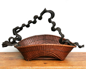 Bamboo basket (Nai/Vine)(L)