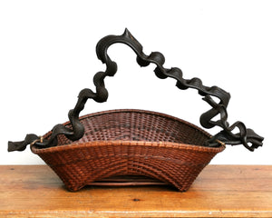 Bamboo basket (Nai/Vine)(L)