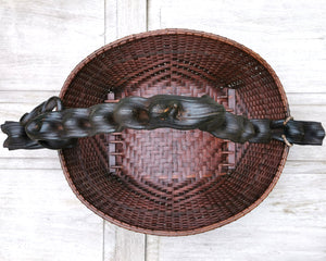 Bamboo basket (Nai/Vine)(L)