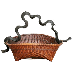 Bamboo basket (Nai/Vine)(S)