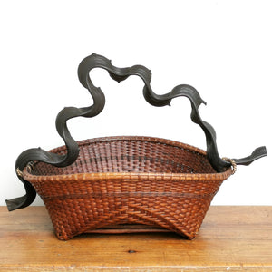 Bamboo basket (Nai/Vine)(S)