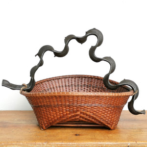 Bamboo basket (Nai/Vine)(S)