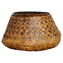 Load image into Gallery viewer, Rattan basket &quot;Rooster&quot; (L)(Two-tone)
