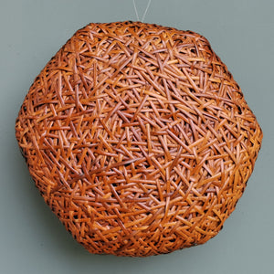 Rattan basket "Rooster" (L)