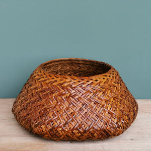 Rattan basket "Rooster" (L)