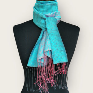 Silk scarf (Emerald)