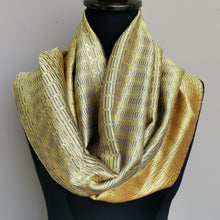 Load image into Gallery viewer, Silk scarf (Gold)
