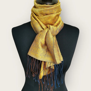 Silk scarf (Gold/Yellow)