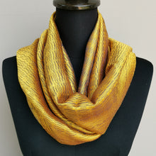 Load image into Gallery viewer, Silk scarf (Gold/Yellow)
