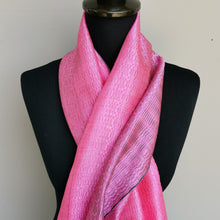 Load image into Gallery viewer, Silk scarf (Rose)
