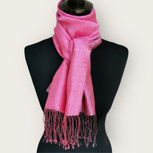 Load image into Gallery viewer, Silk scarf (Rose)
