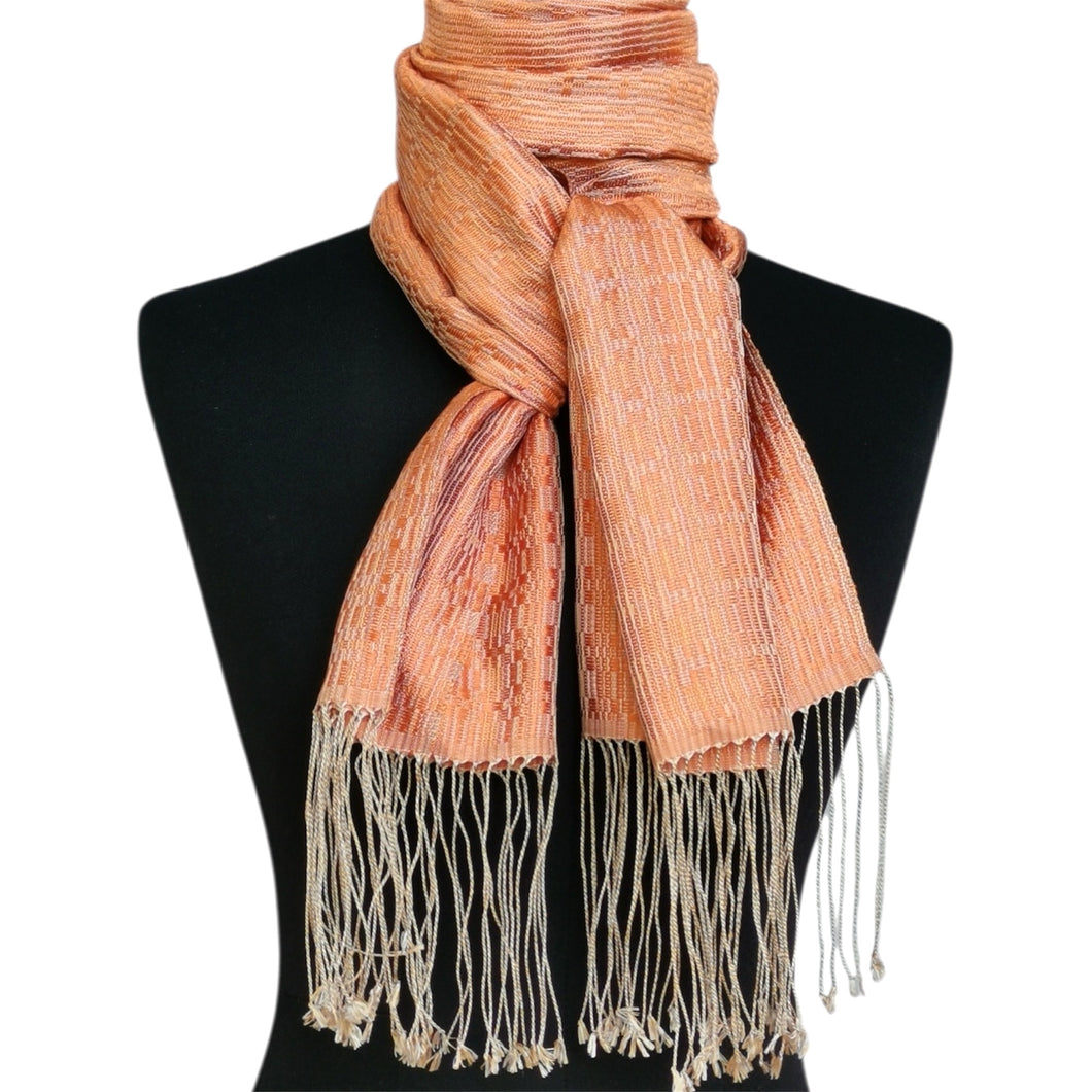 Silk scarf (Apricot)