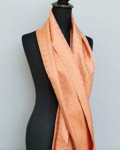 Silk scarf (Apricot)