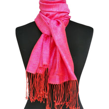 Load image into Gallery viewer, Silk scarf (Hot pink)
