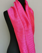Load image into Gallery viewer, Silk scarf (Hot pink)
