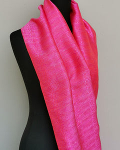 Silk scarf (Hot pink)