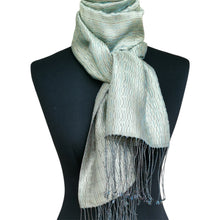 Load image into Gallery viewer, Silk scarf (Pale Jade)

