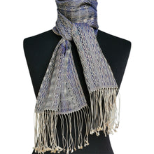 Load image into Gallery viewer, Silk scarf (Dark navy)
