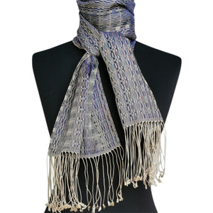 Silk scarf (Dark navy)