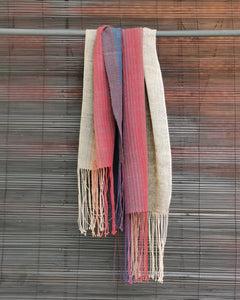 Shawl "Colour Gradation" (Dark gray)