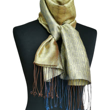 Load image into Gallery viewer, Silk scarf (Gold)
