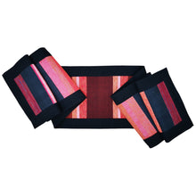 Load image into Gallery viewer, Table runner (Wine red/Black)
