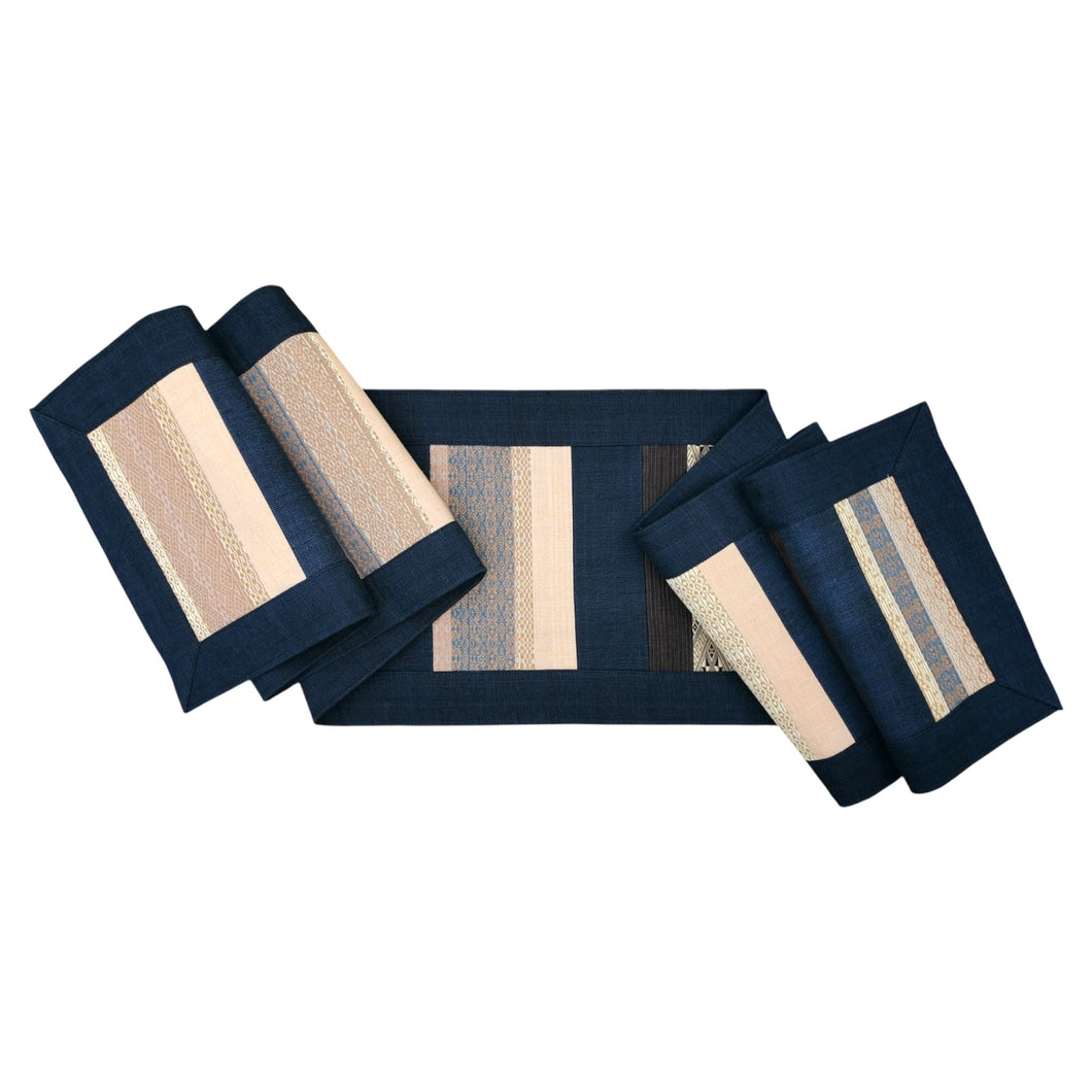 Table runner (Jarai diamond/Brown)