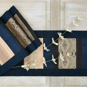 Table runner (Jarai diamond/Brown)
